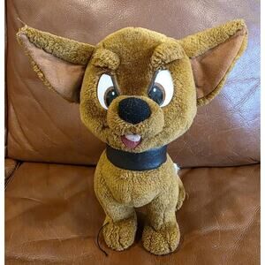 11 Inch Vintage Brown Chihuahua Stuffed Animal Plush Puppy Dog Flaws No Tags